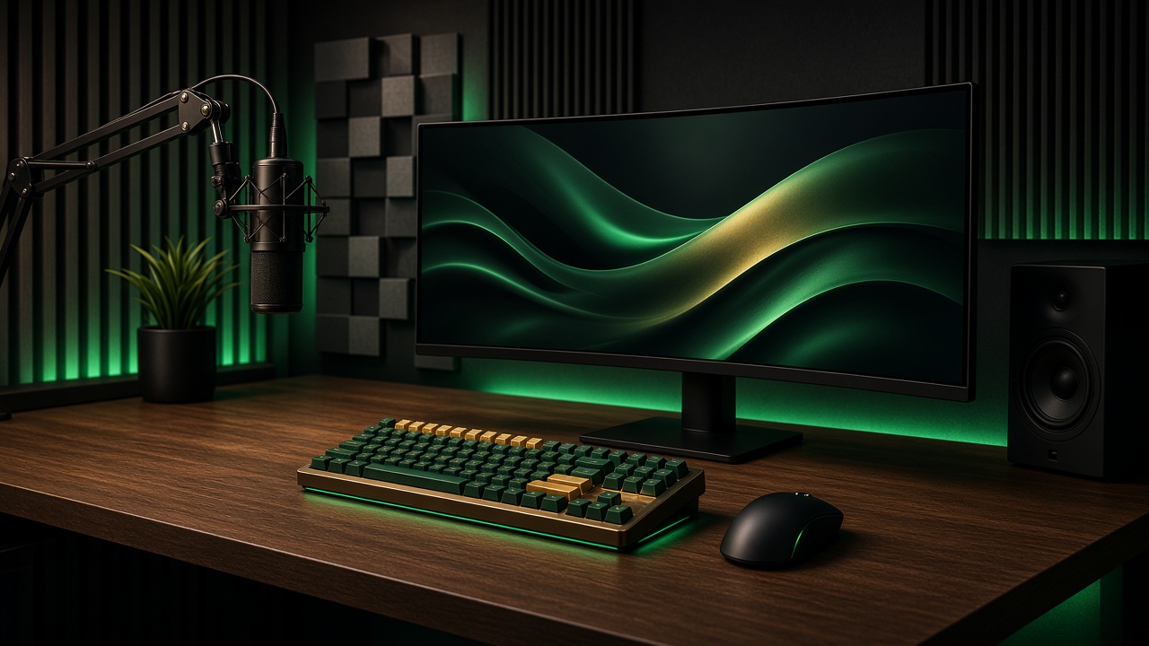 Setup profissional de esports